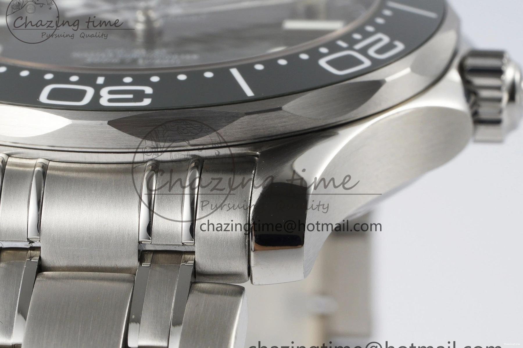 0110 Seamaster Diver 300M VSF 1:1 Best Edition Green Ceramic Green Dial on SS Bracelet A8800 V Popular 7824